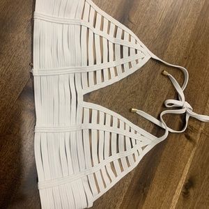 NWOT Beach Bunny Hard Summer longline bikini top